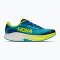 Children's running shoes HOKA Rincon 4 electric aqua/neon hoka citrus 2