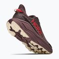 Women's running shoes HOKA Challenger 8 GTX black/varsity burgundy 3