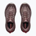 Women's running shoes HOKA Challenger 8 GTX black/varsity burgundy 5