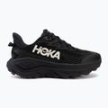 Women's running shoes HOKA Challenger 8 GTX black/varsity burgundy 2