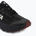 Women's running shoes HOKA Challenger 8 GTX black/varsity burgundy 7