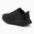 Women's running shoes Hoka Clifton 11 black/black 3