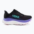Women's running shoes Hoka Clifton 11 black/neon nebula 2