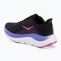 Women's running shoes Hoka Clifton 11 black/neon nebula 3