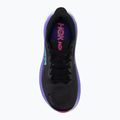 Women's running shoes Hoka Clifton 11 black/neon nebula 5