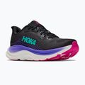 Women's running shoes Hoka Clifton 11 black/neon nebula