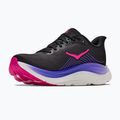 Women's running shoes Hoka Clifton 11 black/neon nebula 2