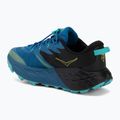 Children's running shoes HOKA Speedgoat 7 black/night glow blue 3