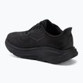 Women's running shoes HOKA Clifton 11 X-Wide black/black 3