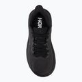 Women's running shoes HOKA Clifton 11 X-Wide black/black 5