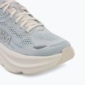 Women's running shoes HOKA Bondi 9 GLM alabaster/mineral blue 7