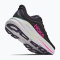 Women's running shoes HOKA Bondi 9 black/neon dragonfruit 3