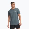 Men's training T-shirt Under Armour Vanish Seamless jasper blue/white
