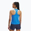 Women's running shirt Under Armour Launch Singlet blue atlantis/reflective 2