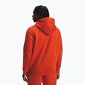 Men's sweatshirt Under Armour Essential Fleece Hoodie surplus orange/surplus orange 3