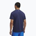 Men's running T-shirt Under Armour UA Launch washed navy/reflective 2