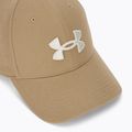 Men's baseball cap Under Armour Blitzing Low Brushed camel/summit white 3
