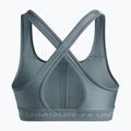 Training bra Under Armour Crossback Mid jasper blue/serpentine 4