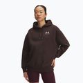 Women's sweatshirt Under Armour Icon Fleece Hoodie kona brown/white