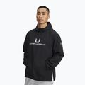 Men's sweatshirt Under Armour Unstoppable Woven Hoodie black/white