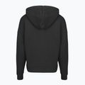 Women's sweatshirt Under Armour Rival Fleece Piped HZ Hoodie black/white 4