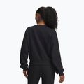 Women's training sweatshirt Under Armour Icon Vida Fleece Crew black/black 2