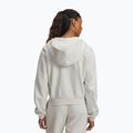 Women's training sweatshirt Under Armour Icon Vida Fleece FZ summit white/summit white 2