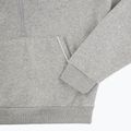 Women's sweatshirt Under Armour Rival Fleece Piped HZ Hoodie mod gray light heather/white 5