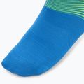 Men's Socks Under Armour Dry Run Lite No Show 3 pairs blue atlantis/black/reflective 6