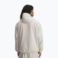 Men's sweatshirt Under Armour Unstoppable Woven Hoodie summit white/white 3