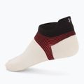 Men's Under Armour Dry Run Lite No Show Socks 3 pairs stone/racer red/reflective 5