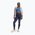 Women's leggings Under Armour HeatGear Rib washed navy/blue atlantis/blue atlantis 2