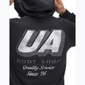 Men's sweatshirt Under Armour Rival Fleece HBR Logo Hoodie black/white 3