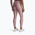 Women's leggings Under Armour HeatGear Rib tourmaline pink/tourmaline pink/white 3
