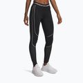Women's training leggings Under Armour ColdGear Textured black/white/white