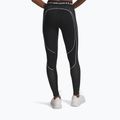 Women's training leggings Under Armour ColdGear Textured black/white/white 3