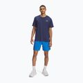 Men's running shorts Under Armour Launch 7" blue atlantis/washed navy/reflective 2