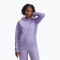 Women's sweatshirt Under Armour Rival Fleece Hoodie transparent/white