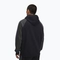 Men's sweatshirt Under Armour Rival Fleece Colorblock Hoodie black/castlerock/white 2