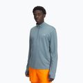 Men's running sweatshirt Under Armour Launch 1/4 Zip jasper blue/reflective