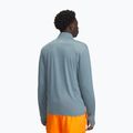 Men's running sweatshirt Under Armour Launch 1/4 Zip jasper blue/reflective 2