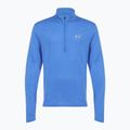 Men's running sweatshirt Under Armour Launch 1/4 Zip blue atlantis/reflective