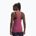 Women's training T-shirt Under Armour HeatGear Armour Racer fuchsia dusk/white 2