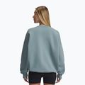 Women's sweatshirt Under Armour Rival Fleece Varsity Crew serpentine/white 2