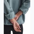 Women's sweatshirt Under Armour Rival Fleece Varsity Crew serpentine/white 3