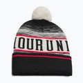 Men's winter hat Under Armour Halftime Pom Beanie stone/racer red/black 2
