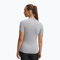 Women's training shirt Under Armour HG Authentics Comp SS mod gray/black 2