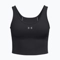 Women's training T-shirt Under Armour Vanish Seamless Tank black/steel/steel
