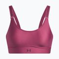 Training bra Under Armour Infinity Mid fuchsia dusk/dark maroon 4