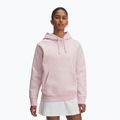 Women's sweatshirt Under Armour Rival Fleece Hoodie prime pink light heather/prime pink